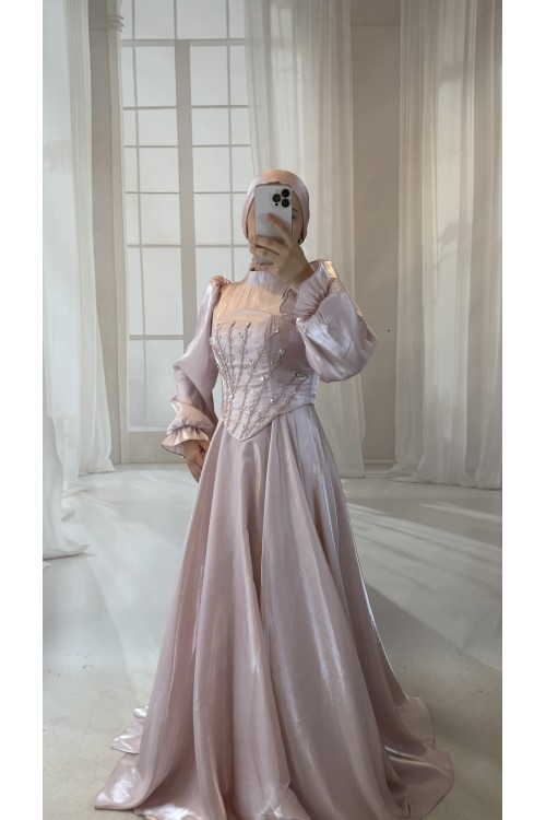 KORSELİ DÜZ PRENSES MODEL