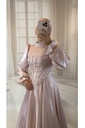 KORSELİ DÜZ PRENSES MODEL