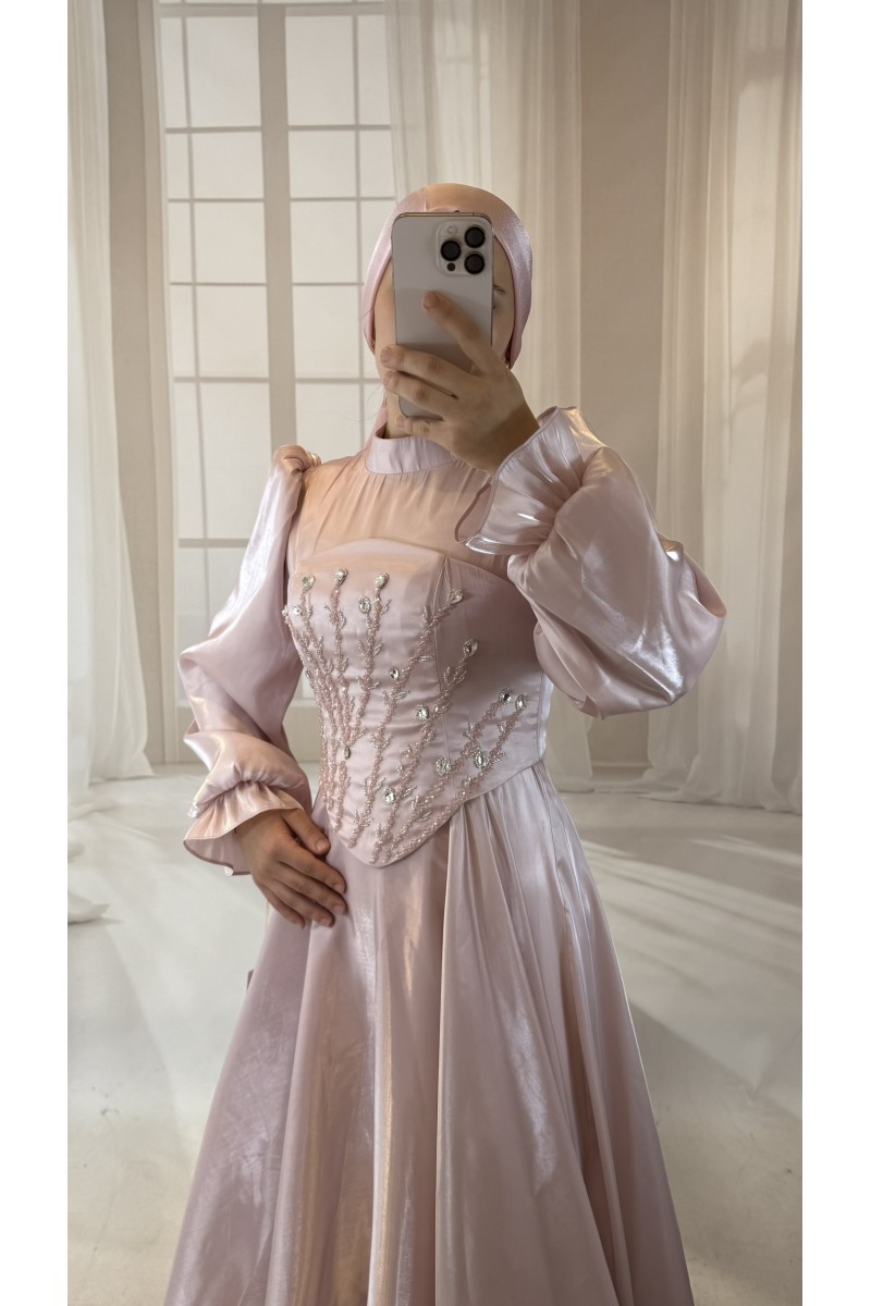 KORSELİ DÜZ PRENSES MODEL