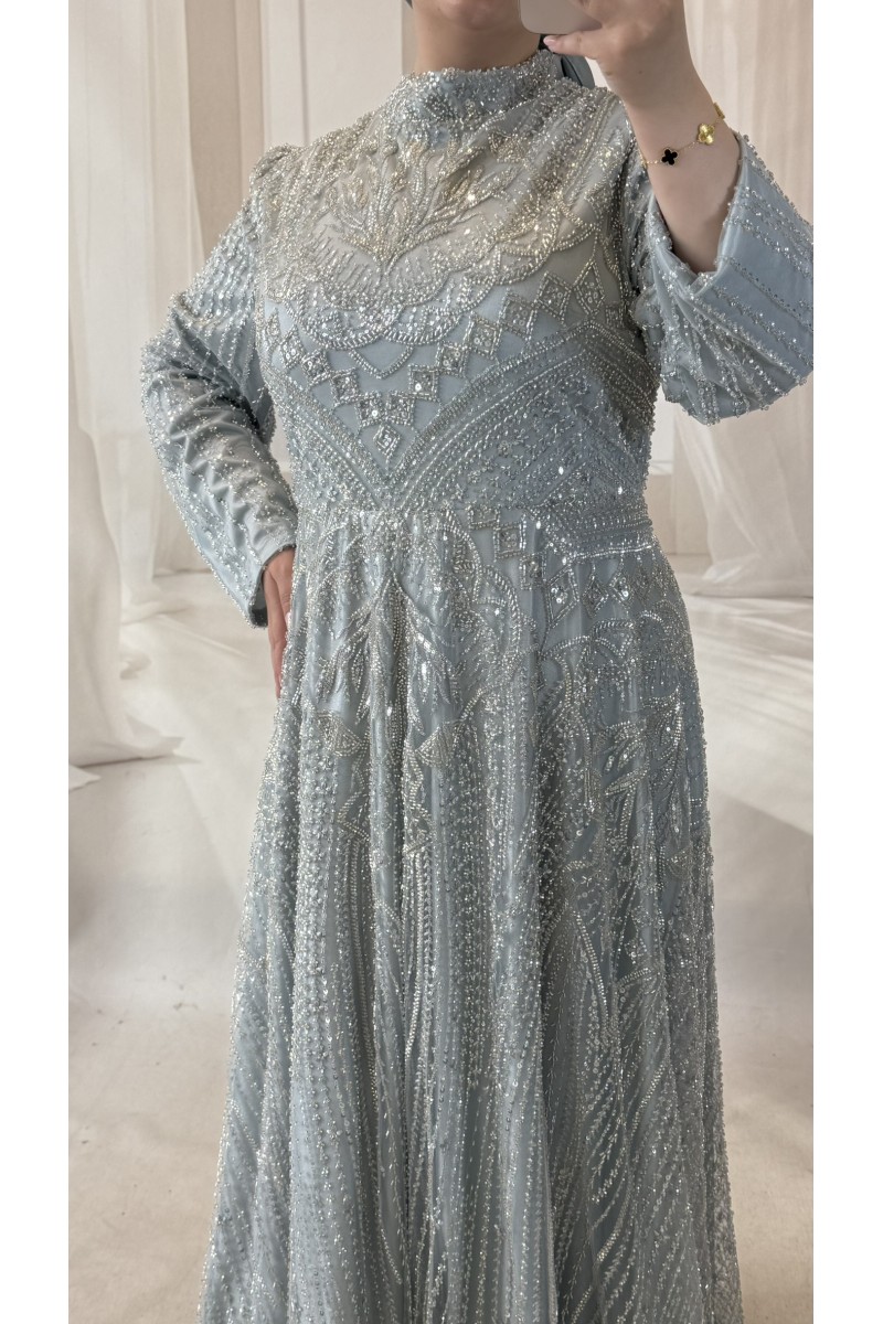 54 BDN KİLOŞ MODEL MAVİ ABİYE