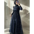 42 BDN TARLATANLI TAŞ İŞLEMELİ PRENSES MODEL
