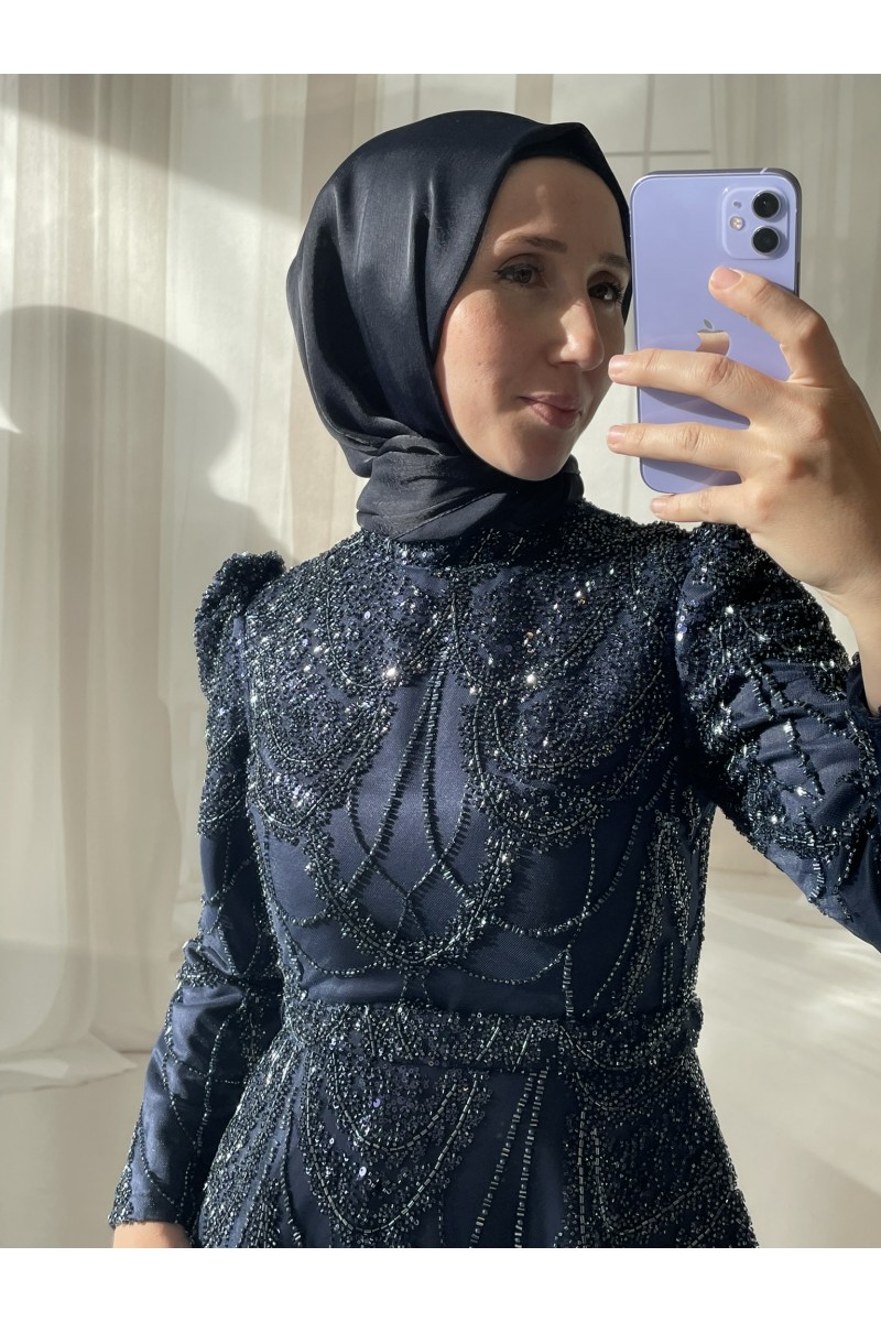 42 BDN TARLATANLI TAŞ İŞLEMELİ PRENSES MODEL