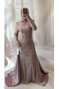 38 BDN PEMBE PELERİN KORSELİ MODEL