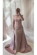 38 BDN PEMBE PELERİN KORSELİ MODEL