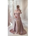 40 BDN PEMBE PELERİN KORSELİ ABİYE