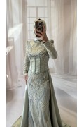 40 BDN MİNT PELERİNLİ KORSELİ MODEL
