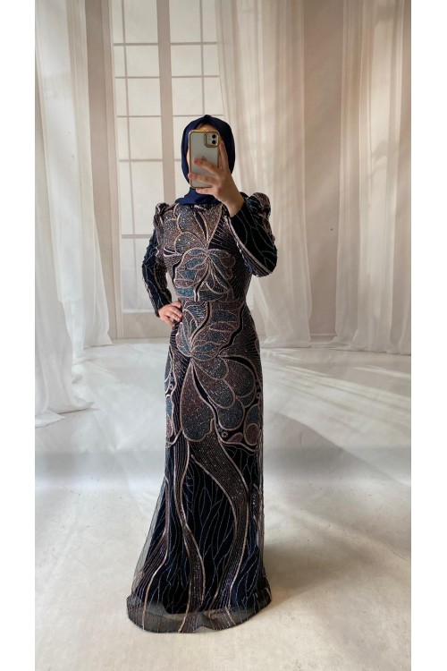38 BDN ÇİÇEK DESEN BALIK MODEL