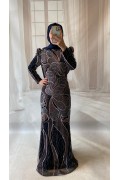 38 BDN ÇİÇEK DESEN BALIK MODEL