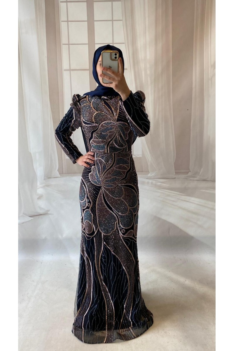 38 BDN ÇİÇEK DESEN BALIK MODEL