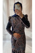 38 BDN ÇİÇEK DESEN BALIK MODEL
