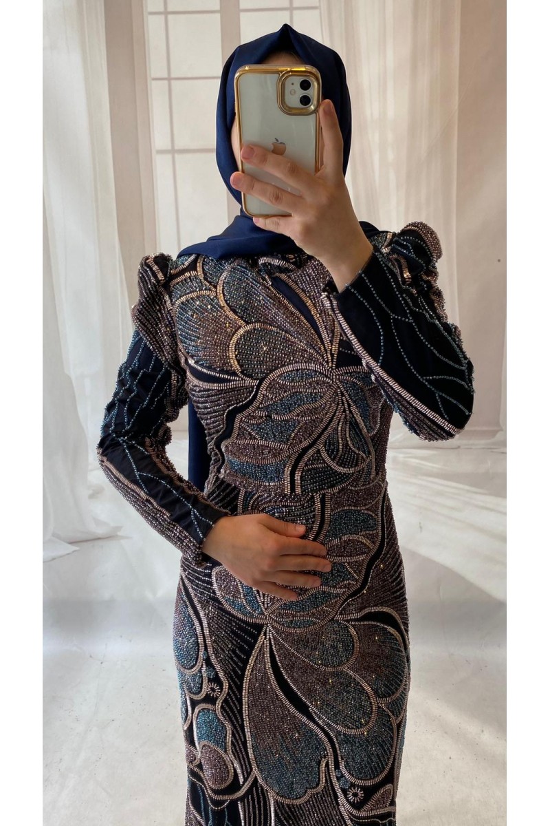 38 BDN ÇİÇEK DESEN BALIK MODEL