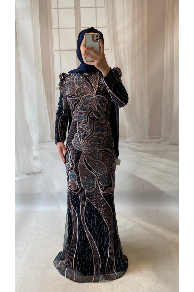 44 BDN ÇİÇEK DESEN BALIK MODEL