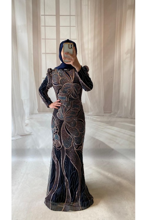 44 BDN ÇİÇEK DESEN BALIK MODEL