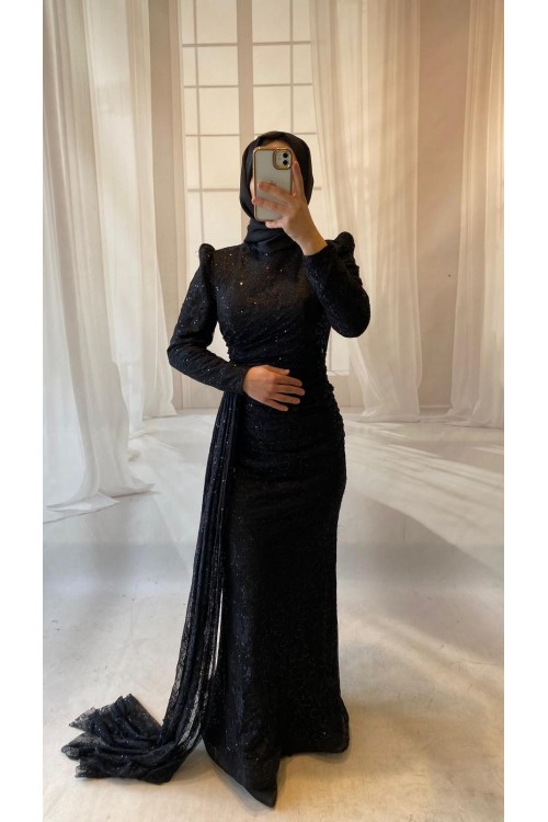 SİYAH DANTEL MODEL